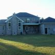 Rear of Custom Built New Home